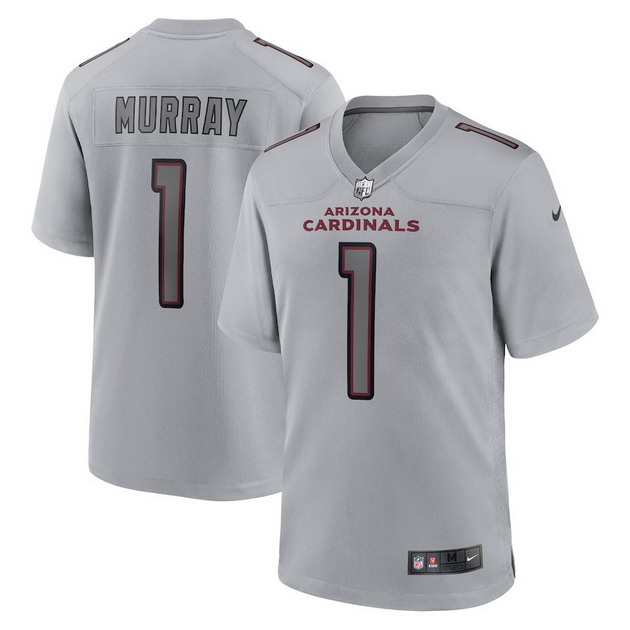 mens nike kyler murray gray arizona cardinals atmosphere fashion game jersey